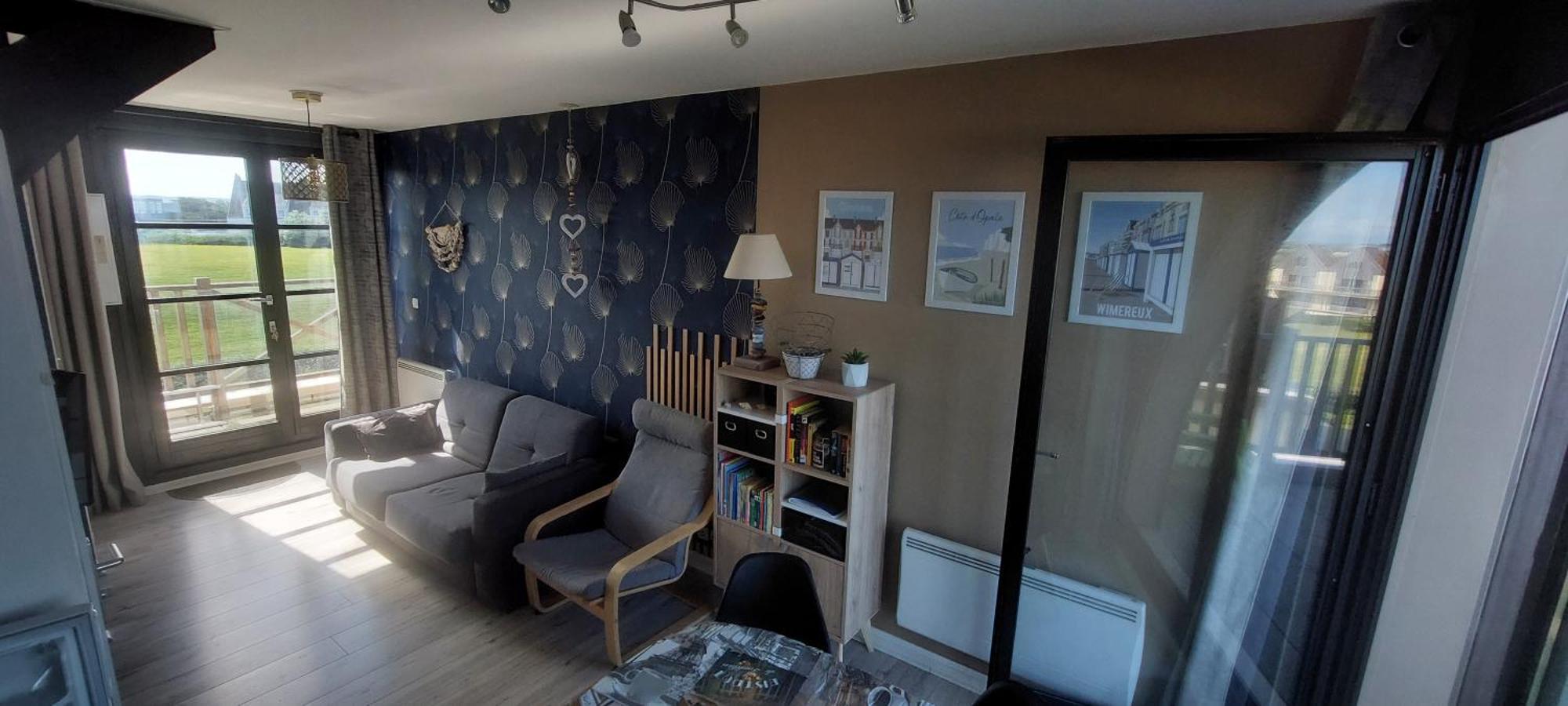 Le 246 - Duplex Face A La Mer Pour 4 Personnes, Wifi, Tv Full Sat, Parking Wimereux Eksteriør bilde